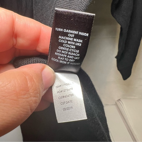 NWT torrid Pullover Lace Back Sweater black women’s size 2XL 100% rayon - Picture 9 of 14